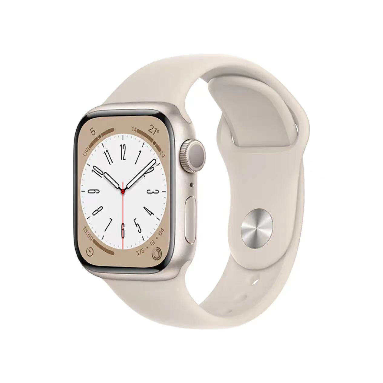 Apple Watch Series 8 智能手表GPS款41毫米铝金属表壳运动型表带MNP63CH/A